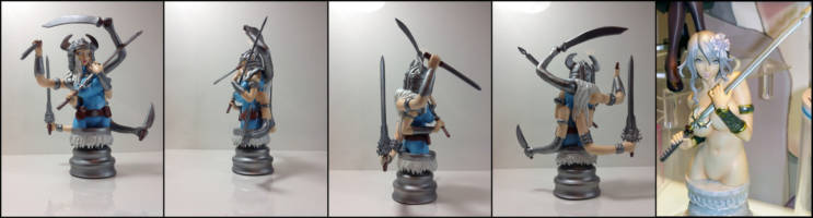 Spiral (X-men) Bust (Figure Realm) Custom Statue / Bust