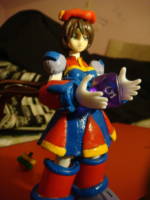 Iris from Megaman X4 (Megaman) Custom Action Figure [Colonel's Control chip]