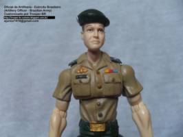 2º Ten. De artilharia (exÉrcito Brasileiro) - 2nd Lt. artillery (brazilian army) (G.I. Joe 30th Anniversary) Custom Action Figure