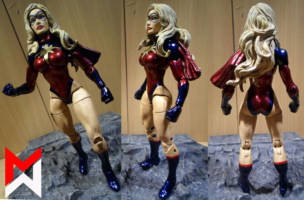 Dark Avengers Ms.Marvel (Marvel Legends) Custom Action Figure
