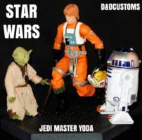 STAR WARS JEDI knight master YODA 6" (Star Wars) Custom Action Figure [CUSTOM STAR WARS BLACK SERIES 6" 1:12TH SCALE JEDI KNIGHT MASTER COUNCIL MEMBER YODA]
