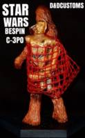 STAR WARS Battle Damaged Bespin C-3PO 6" (Star Wars) Custom Action Figure