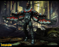 Falcon (Civil War) (Marvel Universe) Custom Action Figure