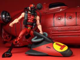 Red Torpedo (Young Justice Golden Age) (DC Infinite Heroes) Custom Action Figure