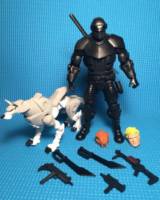 Snake-Eyes and Cyber-Timber (Masters of the Universe) Custom Action Figure
