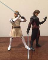 Obi-Wan & Anakin [Clone Wars] (Star Wars) Custom Action Figure