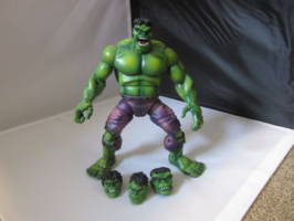 Hulk (High Contrast/Head Swapper) (Marvel Legends) Custom Action Figure