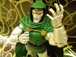 Doctor Doom (with extra unmasked head) (Marvel Legends) Custom Action Figure