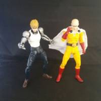 Saitama and Genos (One Punch Man) Custom Action Figure