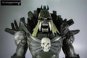 CASTLE GRAYSKULLMAN heroic embodiment of castle grayskull (Masters of the Universe) Custom Action Figure