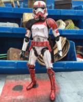 Imperial Shocktrooper (battle damage) (Star Wars) Custom Action Figure [In the shop]