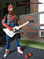Punk rock spiderman (Marvel Legends) Custom Action Figure