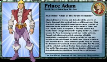 PRINCE ADAM heroic secret identity of He-man (Masters of the Universe) Custom Action Figure
