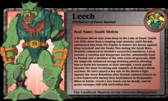 LEECH evil master of power suction!!! (Masters of the Universe) Custom Action Figure