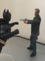 Movie Masters Dark Knight Two Face (Movie Masters) Custom Action Figure