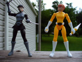 Oroku Karai and April O'neil (Teenage Mutant Ninja Turtles) Custom Action Figure