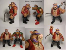 Teenage Mutant Ninja Turtles Out of the Shadows Movie Bebop (Teenage Mutant Ninja Turtles) Custom Action Figure [TMNT2 2016 Movie Bebop]