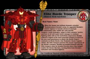 ELITE HORDE TROOPER advanced horde guardsman (Masters of the Universe) Custom Action Figure