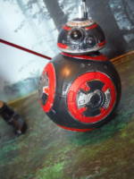 Dark Rey and BB8 (Star Wars) Custom Action Figure