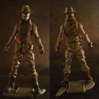 Spider-man Noir v2 (Marvel Universe) Custom Action Figure