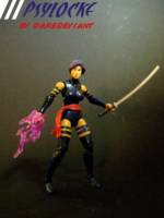 Psylocke (Marvel Universe) Custom Action Figure