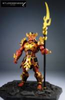 HELIOS king of the fire people (Masters of the Universe) Custom Action Figure