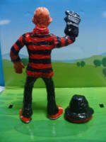 Clownie Krueger MC12,No.2 (Figurine) (Original) Custom Miniature / Figurine [Back view(hat off)]