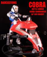 Cobra Commander - Battle Armor w/ Air Chariot (G.I. Joe) Custom Action Figure