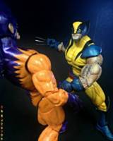 Wolverine (90's Tiger Stripe Stylized) (Marvel Legends) Custom Action Figure