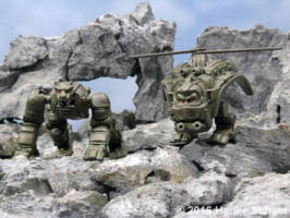 Copterhead (Original) Custom Action Figure [Copterhead transformed]