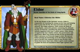 ELDOR heroic guardian of the book of living spells (Masters of the Universe) Custom Action Figure