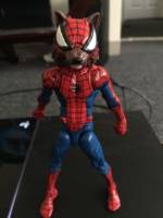 McFarlane Spider-Man 2016 (Marvel Legends) Custom Action Figure [Wolf head]