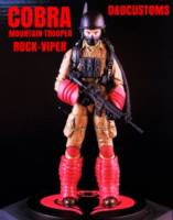 COBRA ROCK-VIPER 6" 1:12th Scale (G.I. Joe) Custom Action Figure [CUSTOM GI JOE MARVEL LEGENDS BLACK SERIES STYLE 6" INCH COBRA ROCK-VIPER 1:12th SCALE]