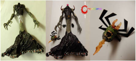 Aku (Samurai Jack) (Misc) Custom Action Figure [W.I.P.]