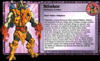 STINKOR  evill master of odor (Masters of the Universe) Custom Action Figure
