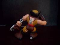 Battle Damaged Wolverine (Super Hero Squad) Custom Miniature / Figurine