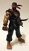 Evil Ryu (Alternate Bearded Head) (Street Fighter) Custom Action Figure