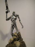 T-800 Endoskeleton On Base (Terminator) Custom Action Figure