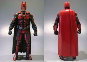 Red Lantern Batman (Movie Masters) (DC Universe) Custom Action Figure