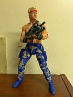 CONTRA Bill Rizer (Nintendo) Custom Action Figure