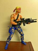 CONTRA Bill Rizer (Nintendo) Custom Action Figure