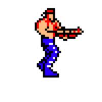 CONTRA Bill Rizer (Nintendo) Custom Action Figure