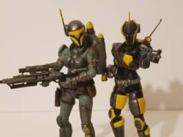 Female Mandalorian "Ashimar" (Star Wars) Custom Action Figure [Merc SIsters]