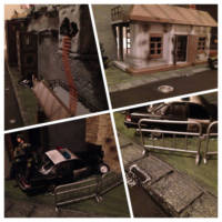 Hbm City (Marvel Universe) Custom Diorama / Playset