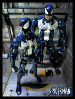 black spiderman (Marvel Legends) Custom Action Figure