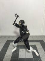 Mighty Morphin Black Ranger (S.H. Figuarts) Custom Action Figure