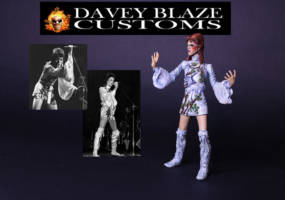 David Bowie - Ziggy Stardust (Rock Stars) Custom Action Figure [Ziggy Stardust Custom Figure]