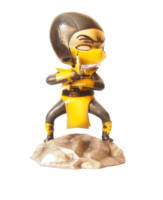 Scorpion - Handmade Chibi Plastic Action Figurine of Mortal Kombat (Mortal Kombat) Custom Action Figure [Scorbion Chibi Figure]