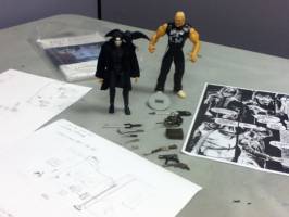 The Crow (Crow) Custom Action Figure [A full set of weapons for different posing options]