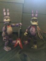 Withered Bonnie (Five Nights at Freddy’s) Custom Action Figure